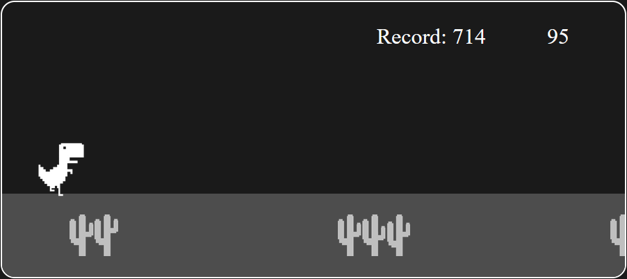JS Dino Screenshot