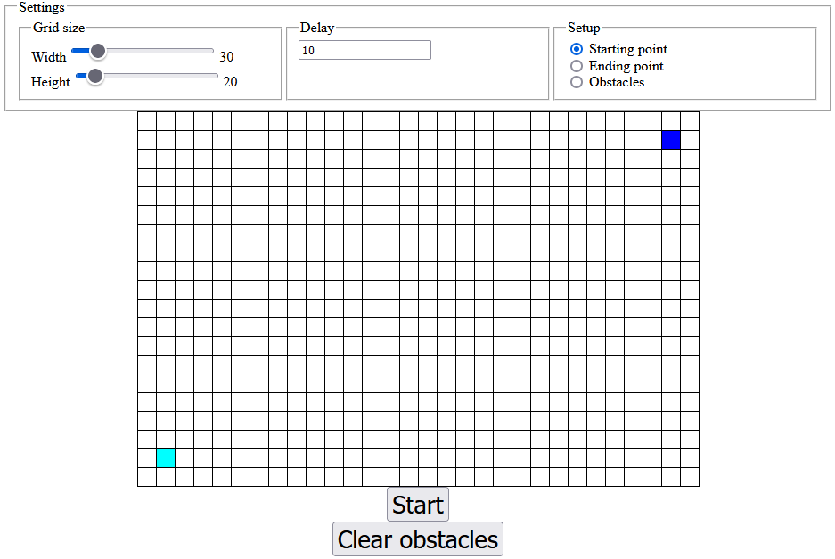 Path Finding screenshot